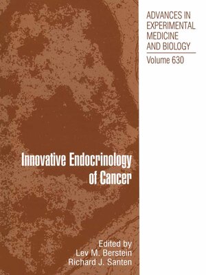 cover image of Innovative Endocrinology of Cancer